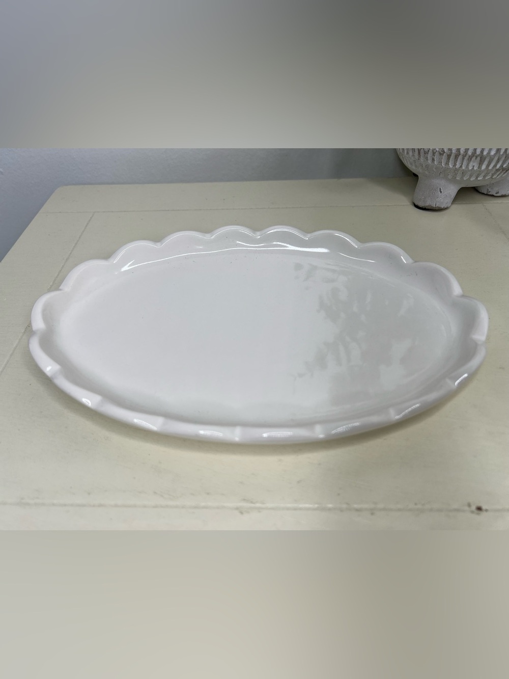 Brand New-Threshold Ceramic Bath Tray